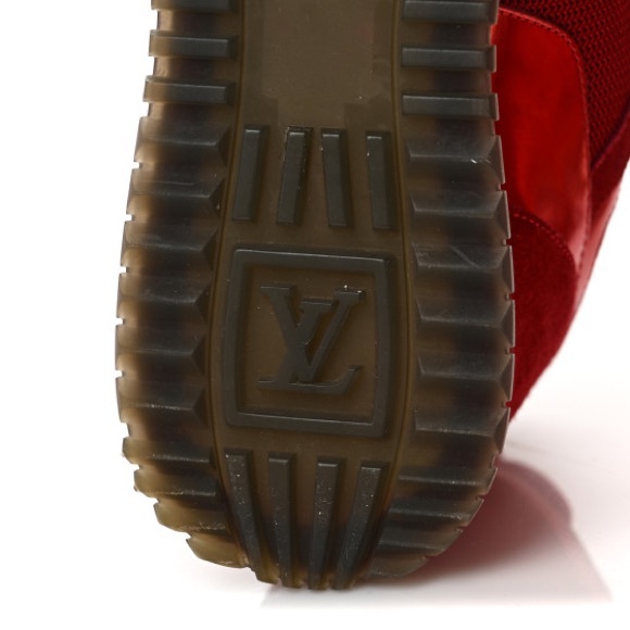SOLD
LOUIS VUITTON 
Suede Calfskin Run Away Sneakers - Picture 9 of 9